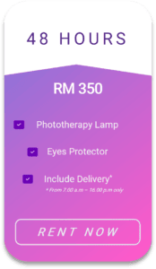 price for rent phototherapy lamp