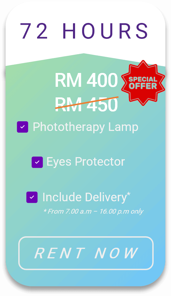price for rent phototherapy lamp